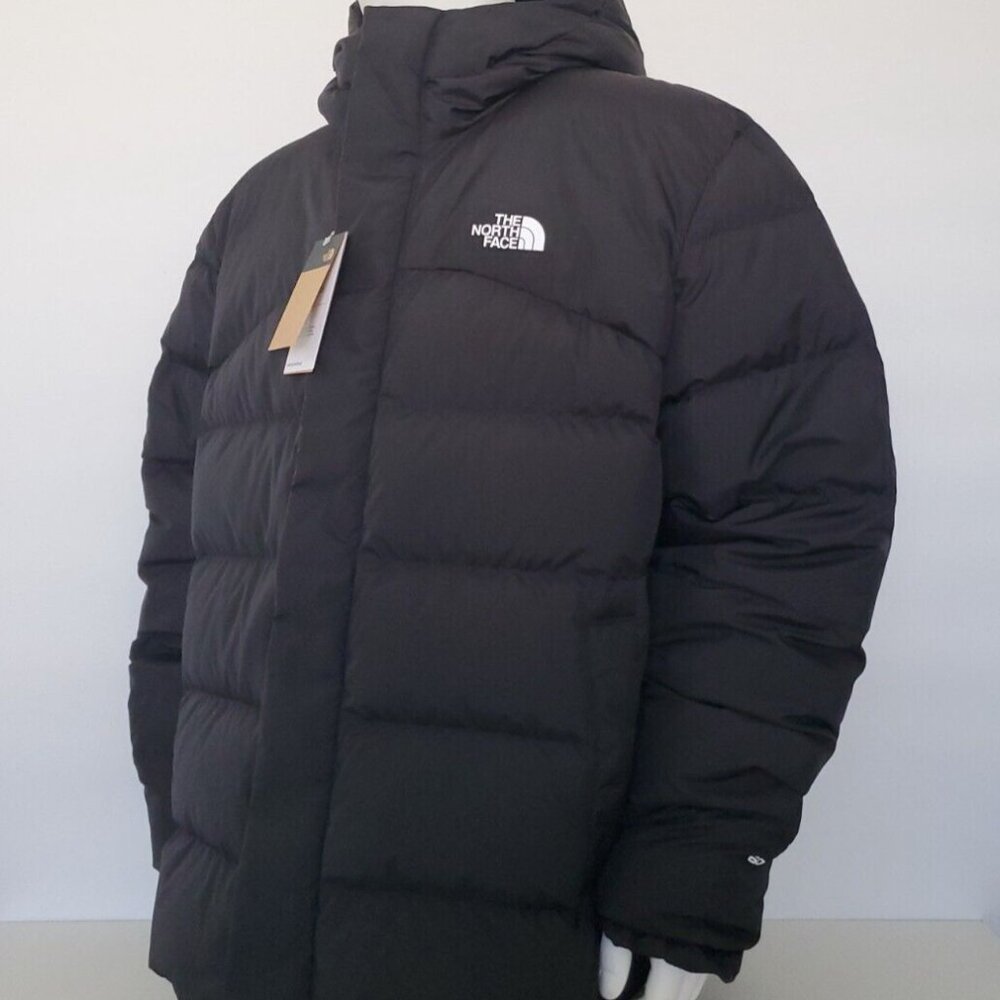 THE NORTH FACE MEN BALTIC 600 DOWN PUFFER HOODIE JACKET BLACK size S M L XL XXL